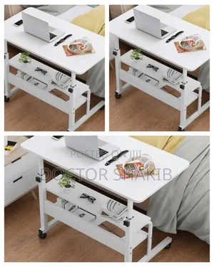 New Foldable Adjustable Laptop Table With Smooth Texture
