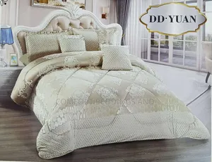 King Size Velvet Bedcover 6 PCS