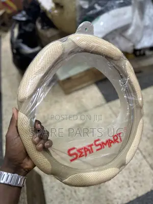 Seatsmart Cream Steering Wheel Cover