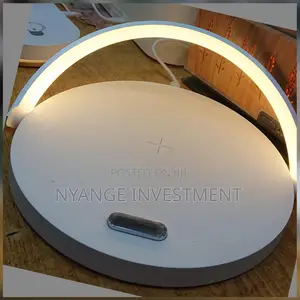 Wireless Charger With Half Moon Light.
