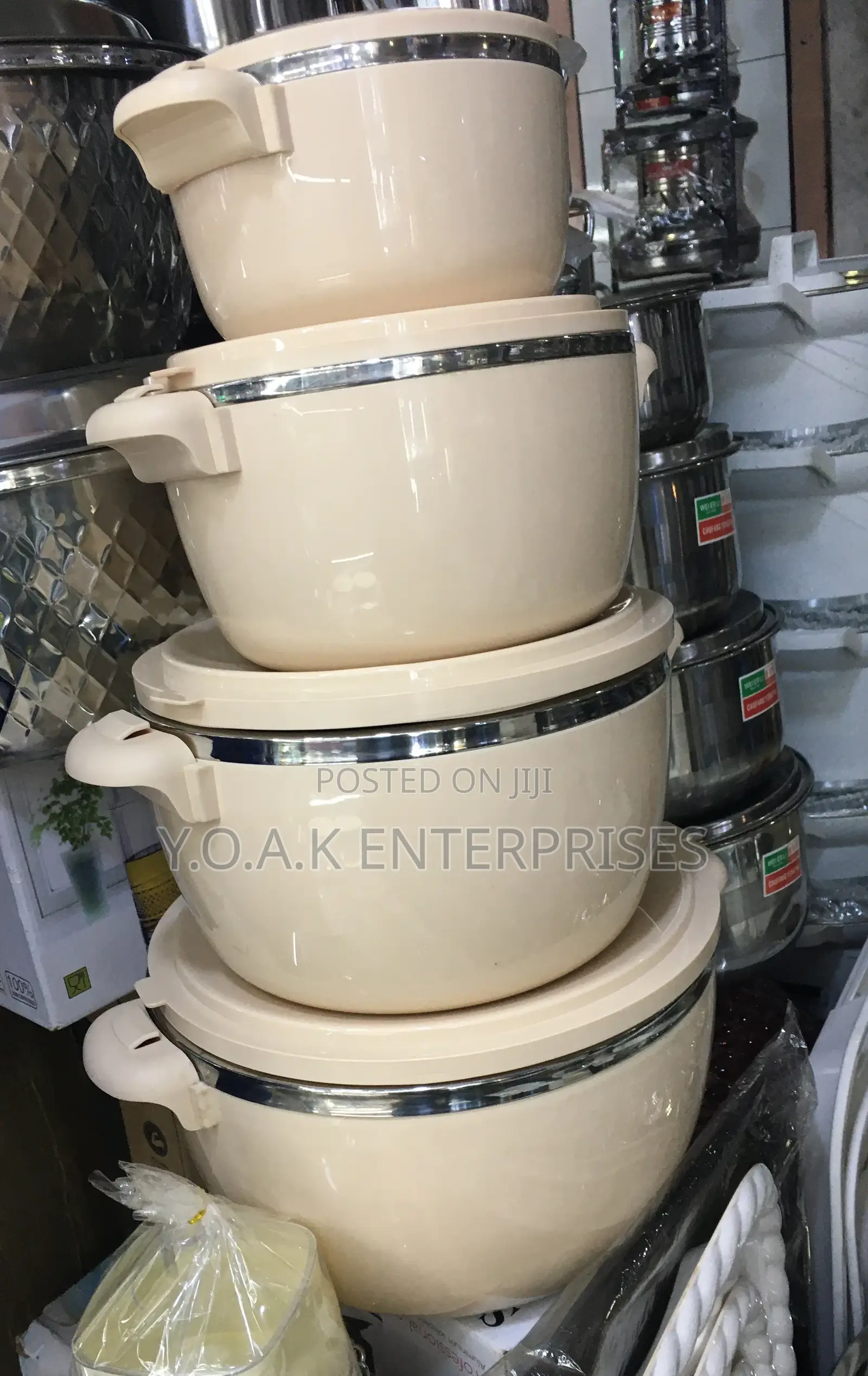 Serving Dish and Insulation/Four PCS Food Flask