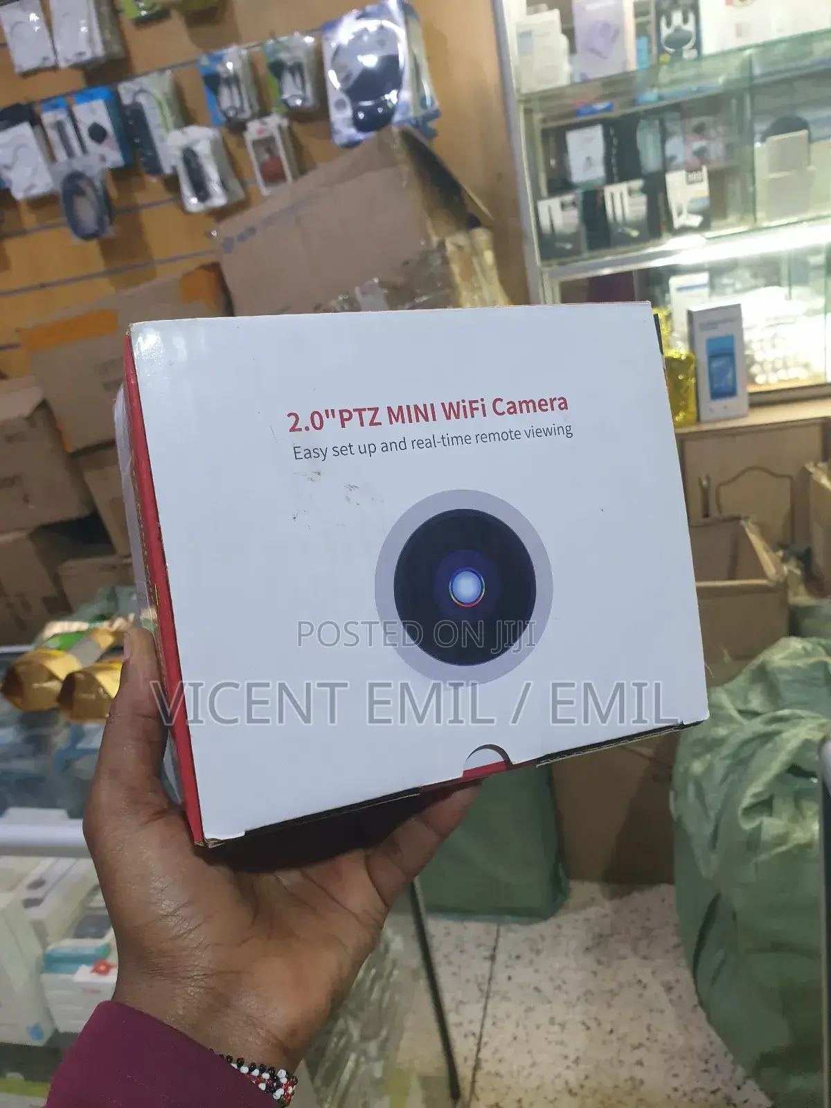 2.0 PTZ Mini Wifi Camera
