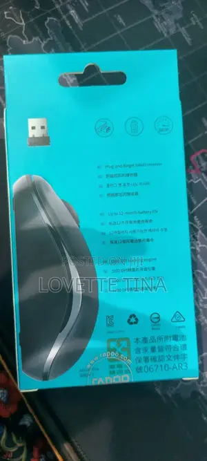 Wireless Mouse Rapoo M10plus Original
