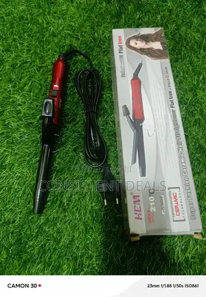 Ceramic Hair Straightener Flat Iron