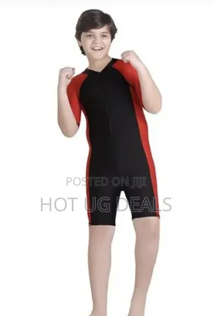 One Piece Boys Racer Swimsuit (10 - 16 Yrs) - Multicolor