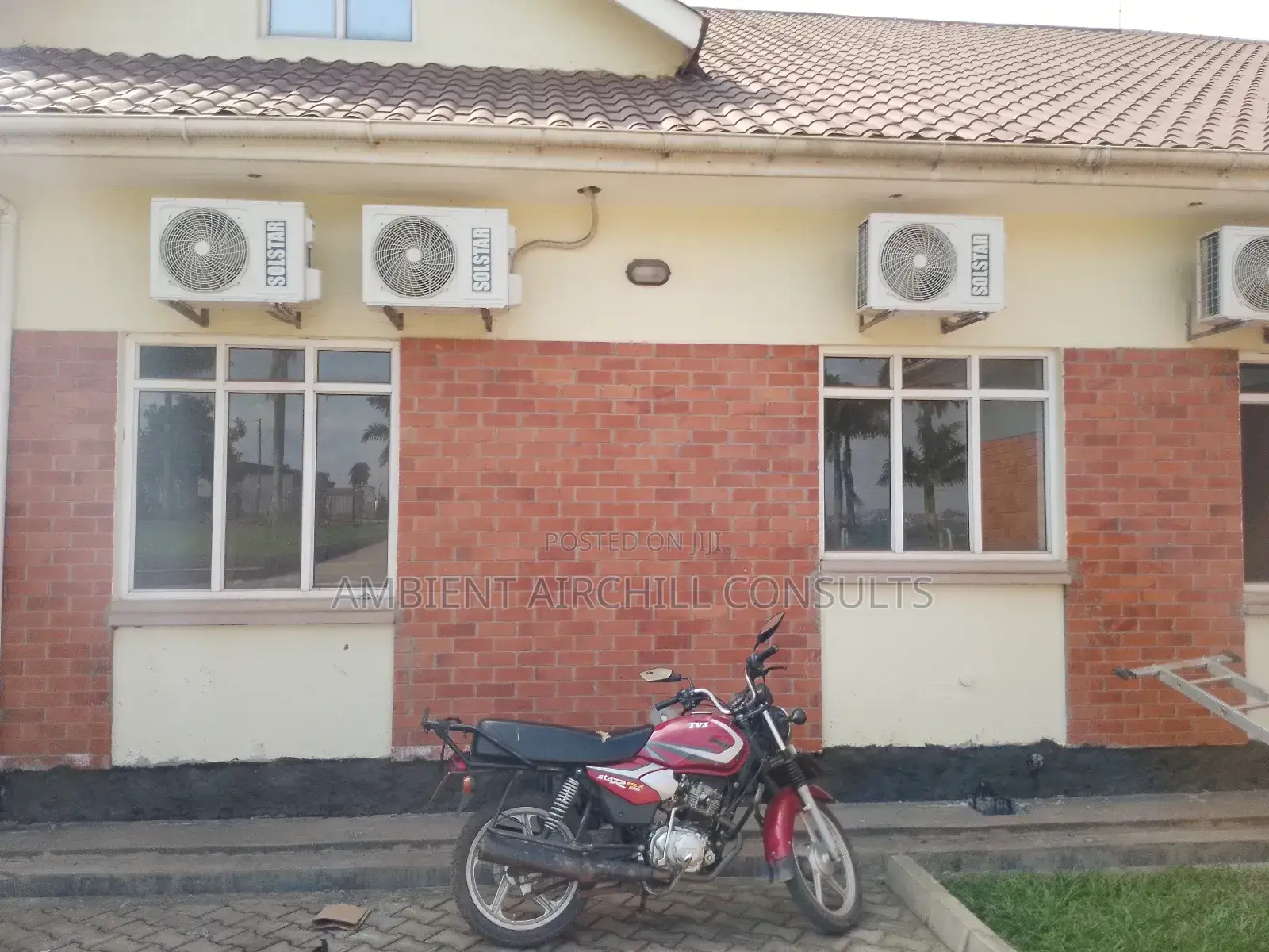 Installation of Air Condition Machine, CCTV Cameras