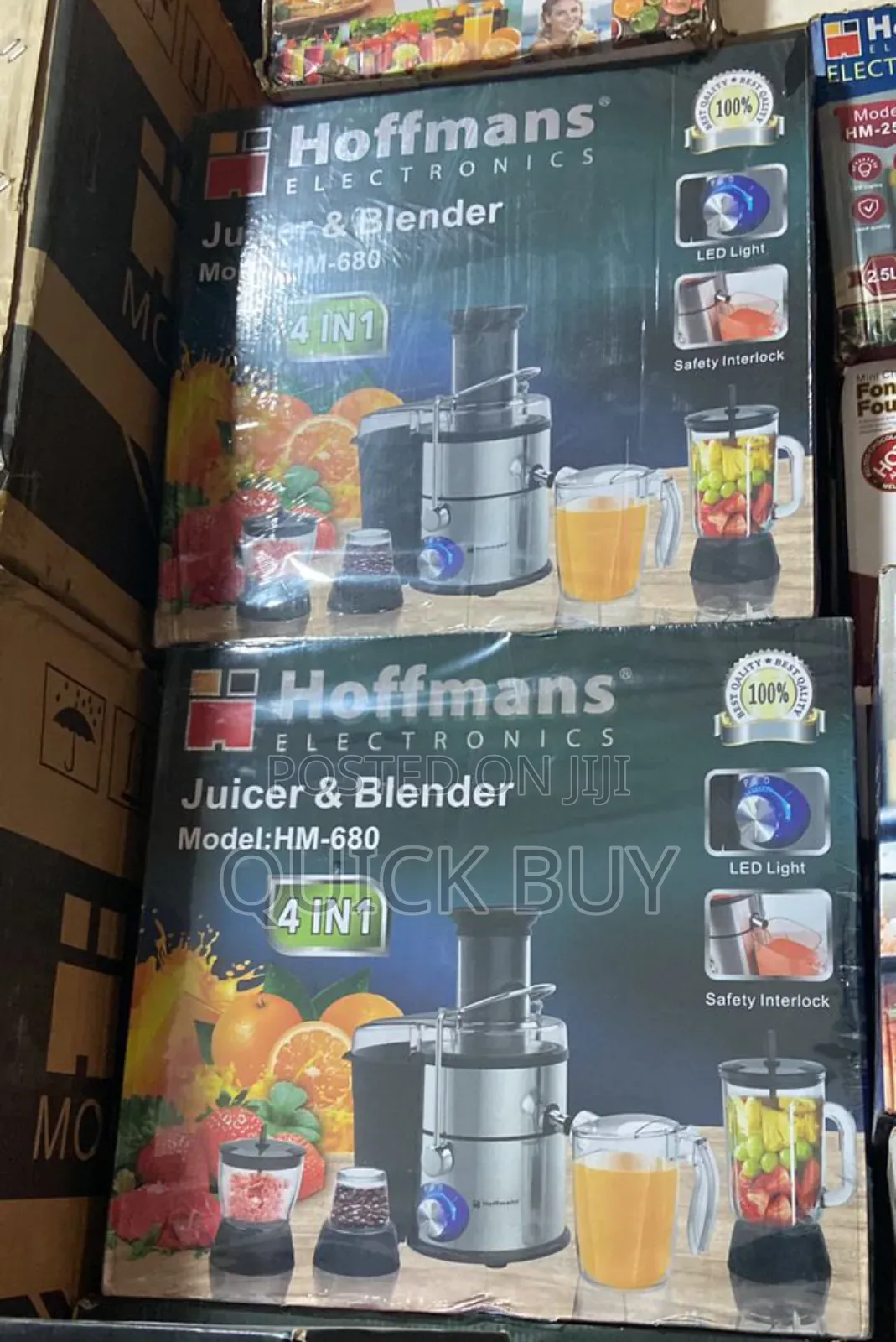 Professional Extra-Ordinary Hoffmans 4in1 Juicer Blender