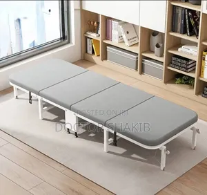 Nordic Minimalist Foldable Single Bed
