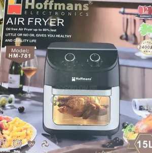 Brand New Modern Hoffman Sturdy Air Fryer,Hot Grill,Oven