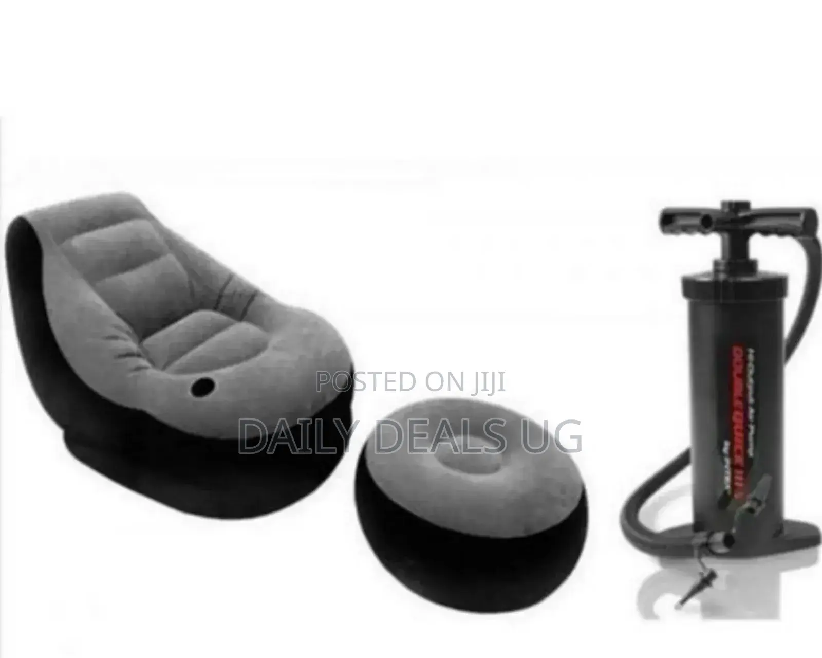 Inflatable Air Sofa With S Free Pump
