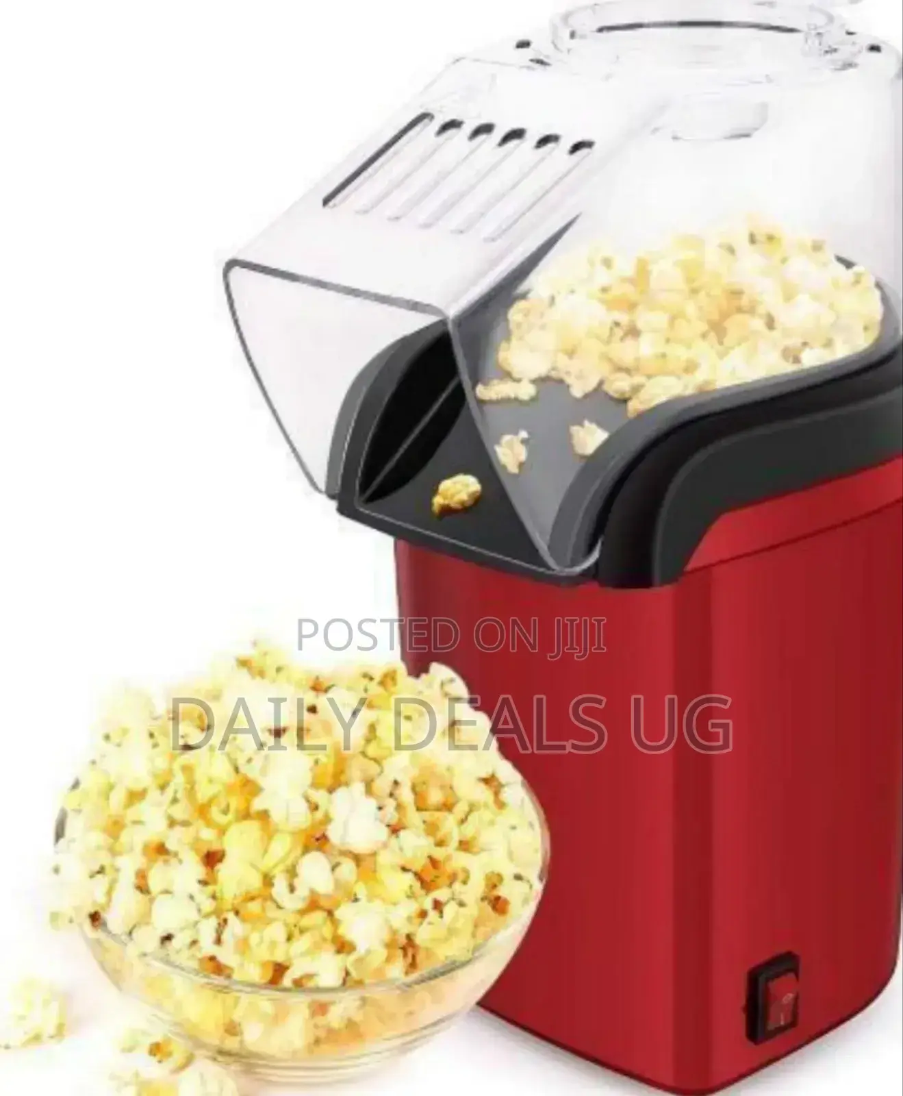 Hot Air Portable Popcorn Maker