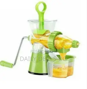 Green Plastic Juice Press