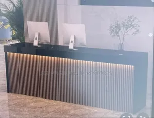 Modern Reception Desk Call Us On