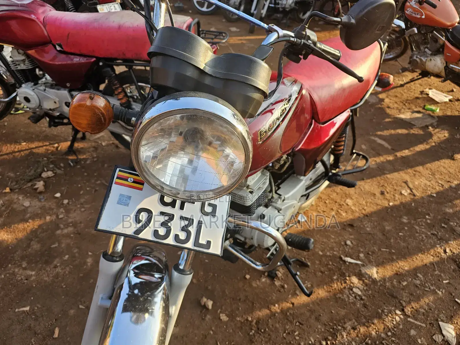 Bajaj Boxer 2023 Red