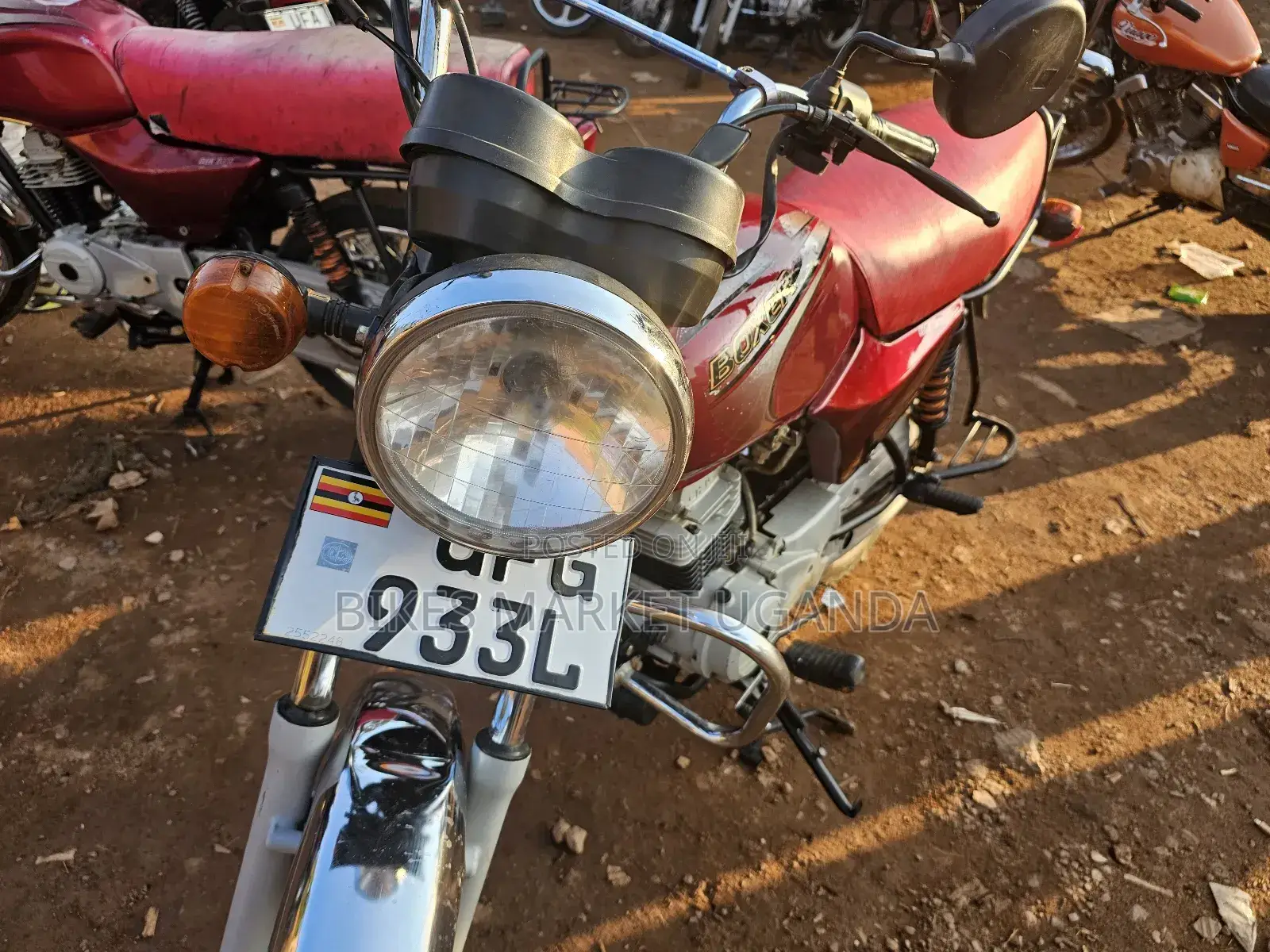 Bajaj Boxer 2023 Red
