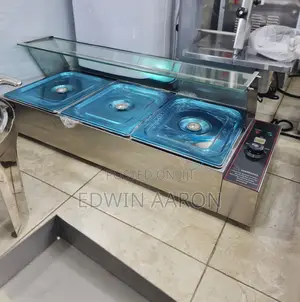 3 Pan Bain-Marie Commercial Food Warmer