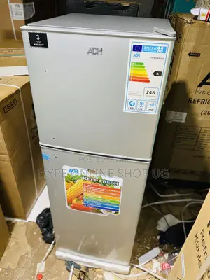 ADH 158L Brandnew Double Door Fridge Case