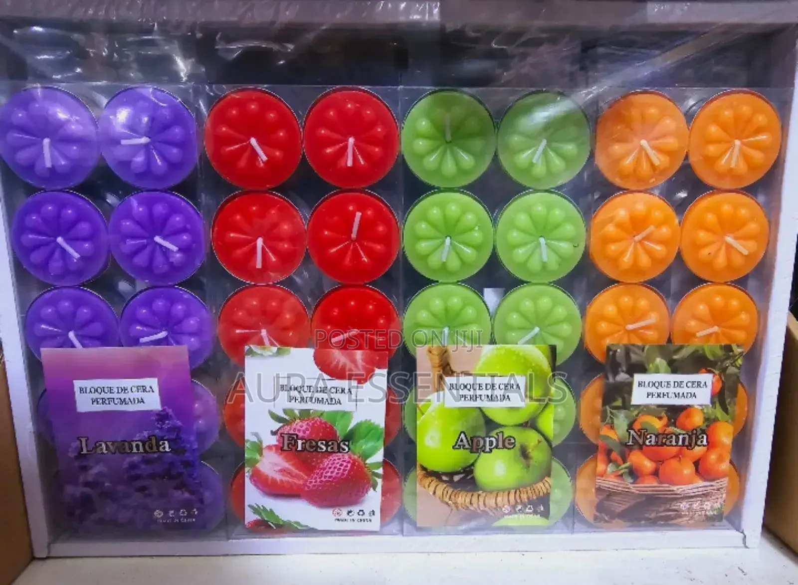 Scented Tea Lights Candles ( 10pcs)