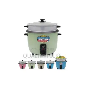 Sanford 1.5 Litre Rice Cooker Steamer Pot- Multi-Colour .