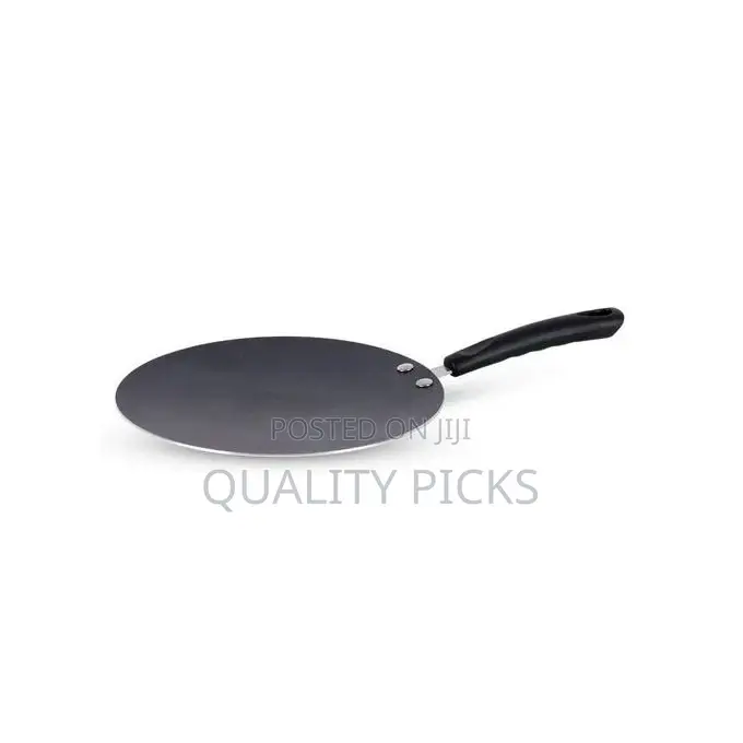 Pancake, Roti Bread, Egg,Chapati Frying Pan (30cm)-Black