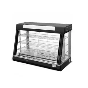 90*45*67CM Countertop Food Warmer Display Case 3 Shelf