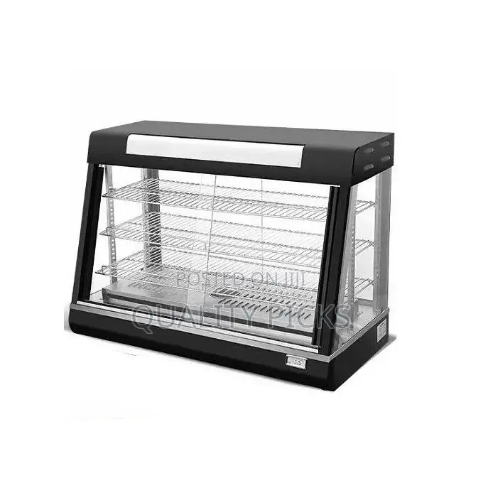 90*45*67CM Countertop Food Warmer Display Case 3 Shelf