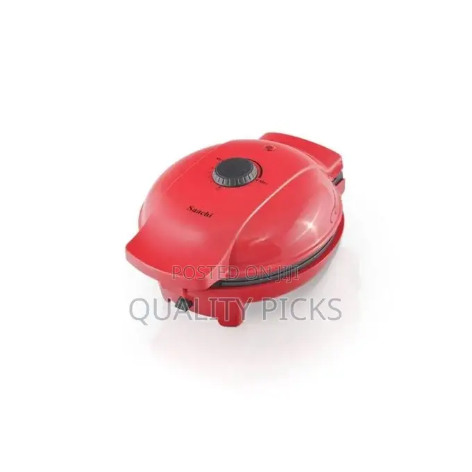 Saachi 3 in 1 Donut Brownie Waffle Maker-700w - Red