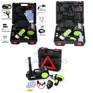 3 in 1 Electric Car Jack Kit 5 Ton,Hydraulic Car Jack Lift