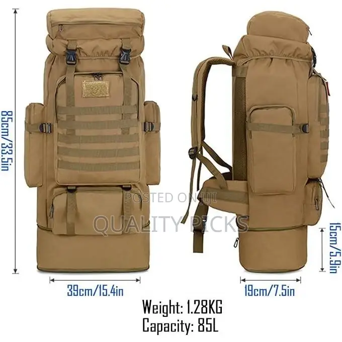 Military Tactical Backpack, Camping Hiking Backpack