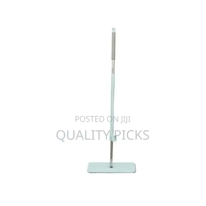 Other Hand-Free Flat Mop, Lazy Drag and Drop Artifact-Blue.