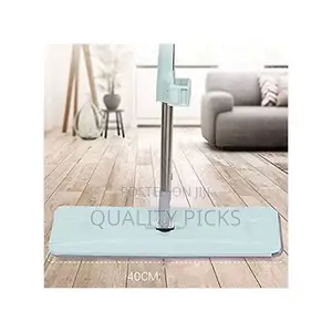 Other Hand-Free Flat Mop, Lazy Drag and Drop Artifact-Blue.
