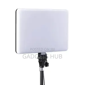 White LED Video Studio Lights Flat Plate Lamp
Tripod 360°