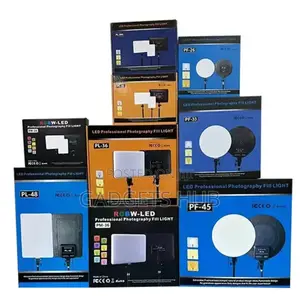 White LED Video Studio Lights Flat Plate Lamp
Tripod 360°