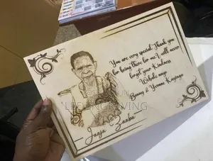 Wood Photo Engraving