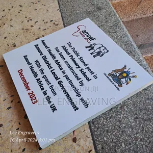 Artificial White Mable Leaser Engraving