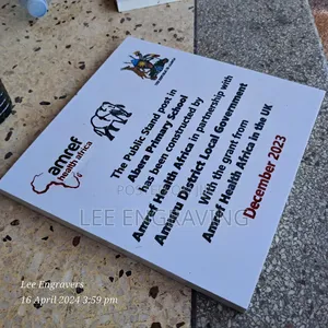 Artificial White Mable Leaser Engraving