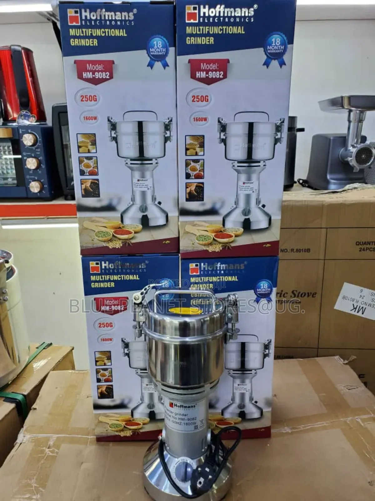 HOFFMANS 250g Multifunctional Grinders \\ 1600w \\ HM-9082