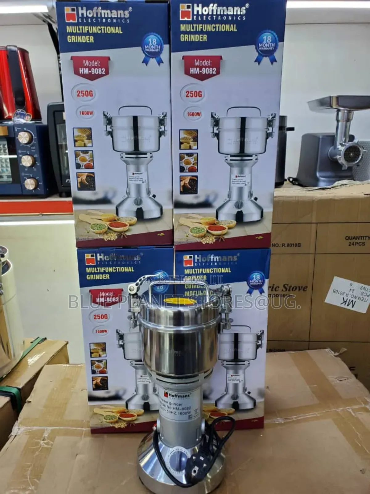HOFFMANS 250g Multifunctional Grinders \\ 1600w \\ HM-9082