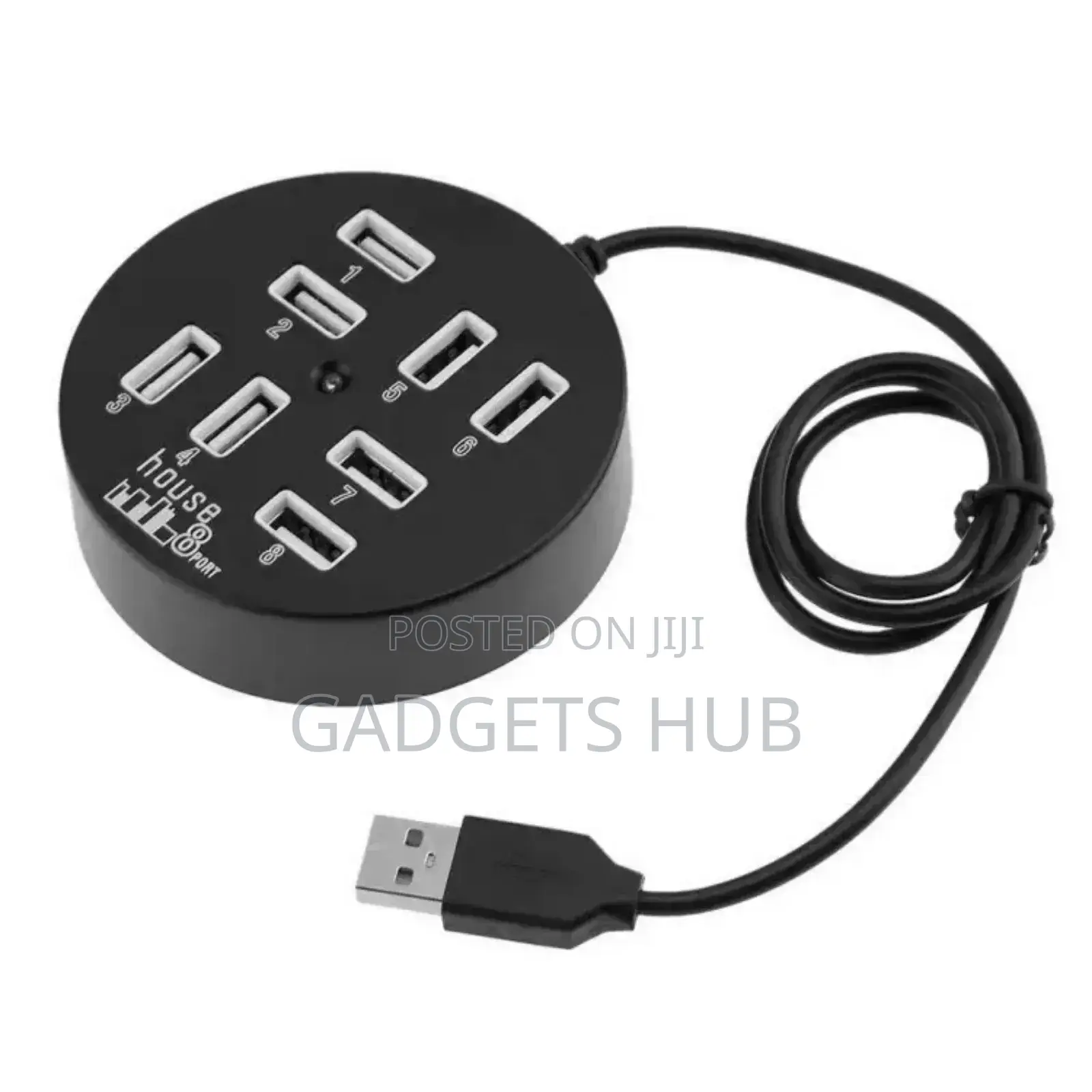 2.0 Circular 8-Port Usb HUB Computer, Laptop
Supports 1TB