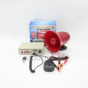 12v Siren Car Amplifier With Horn Loud