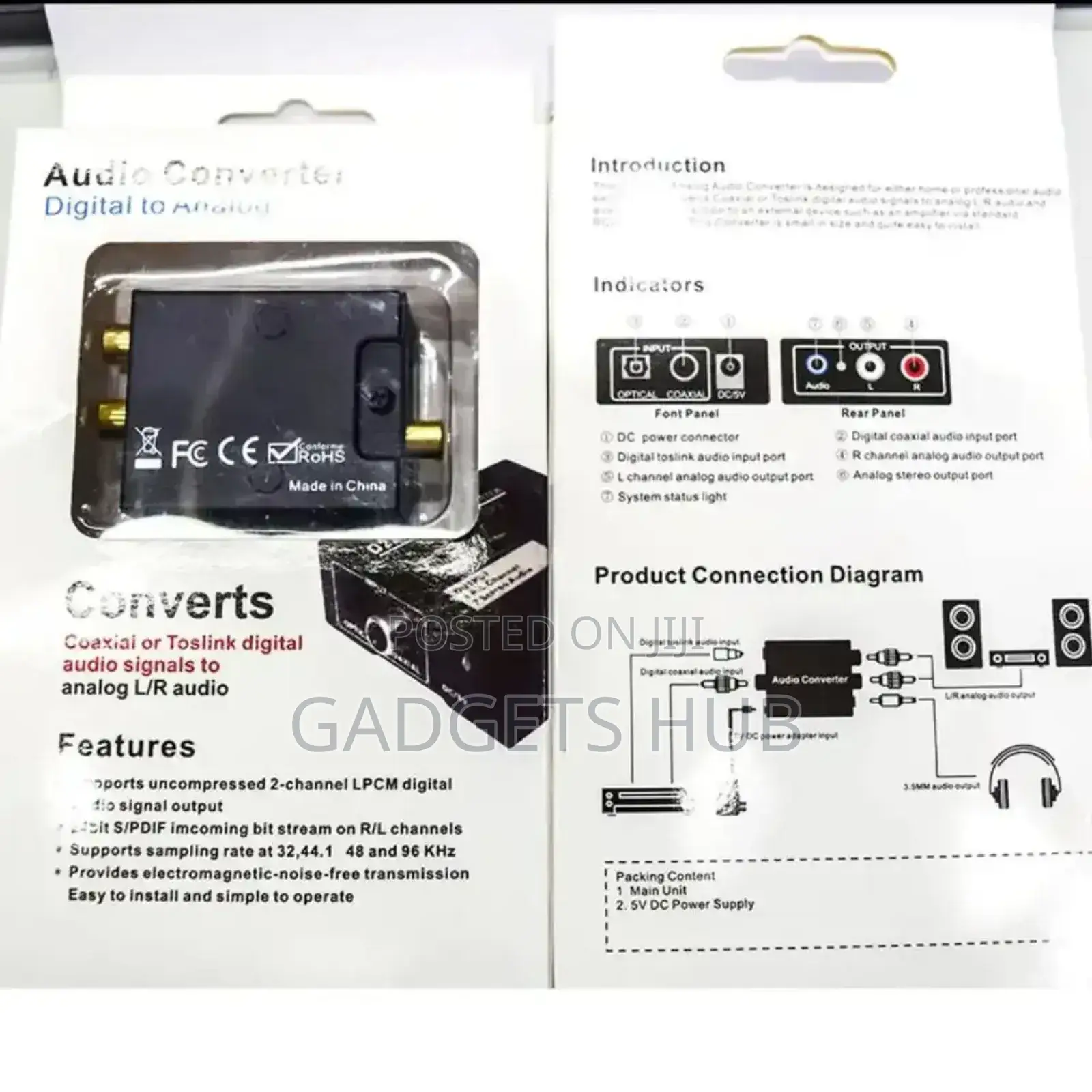 Digital to Analog Audio Converter