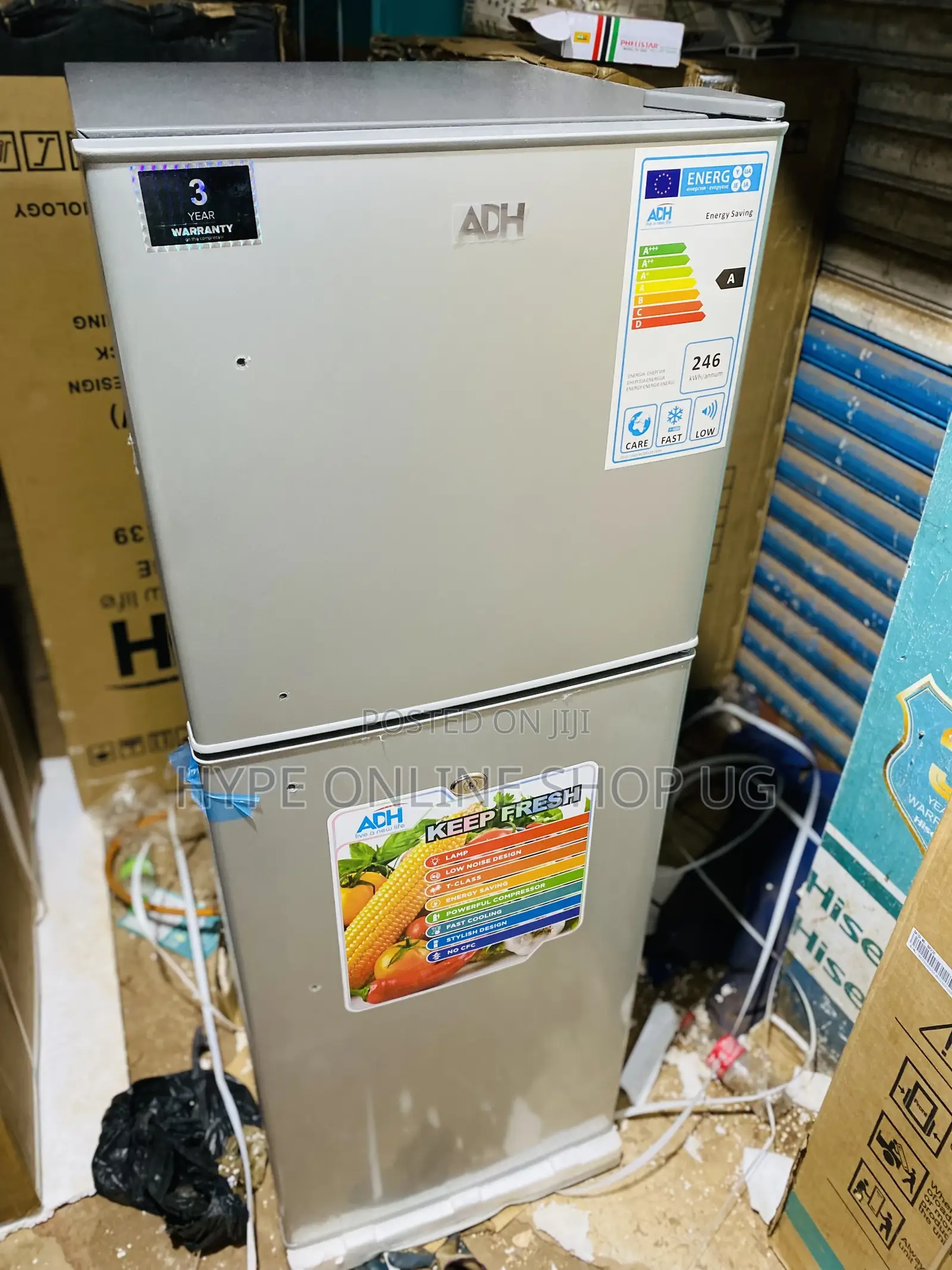 Adh 158L Serie Doubledoor Fridge