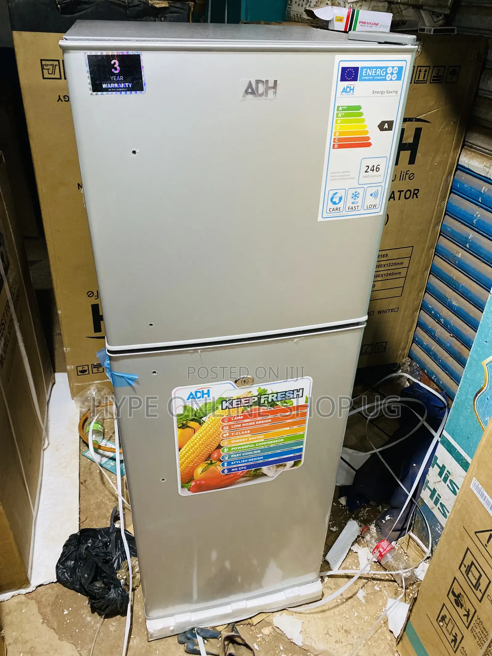 Adh 158L Serie Doubledoor Fridge