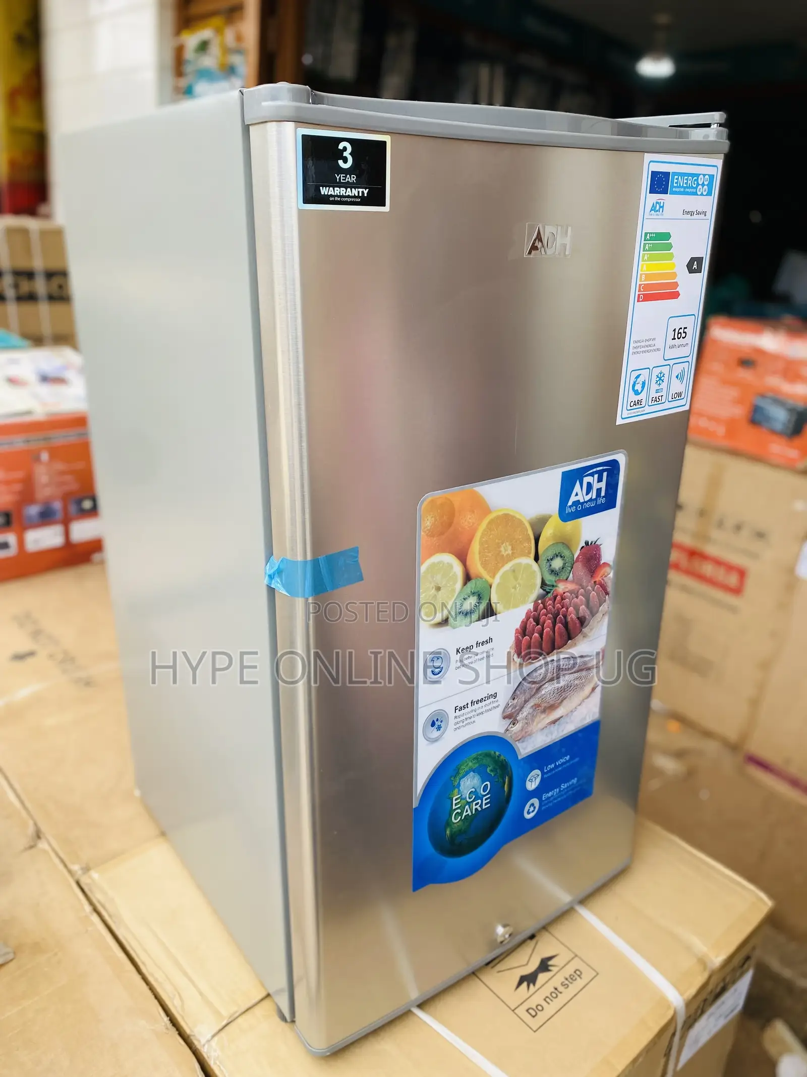 Adh 120lsilver Low Power Consumption Fridge