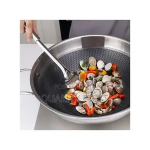 34cm Non-Stick Steamer Induction Wok Cookware Saucepan Pot