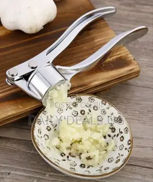 Stainless Garlic Press