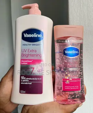 Vaseline UV Extra Brightening 500ml + Vaseline B3 Body Oil