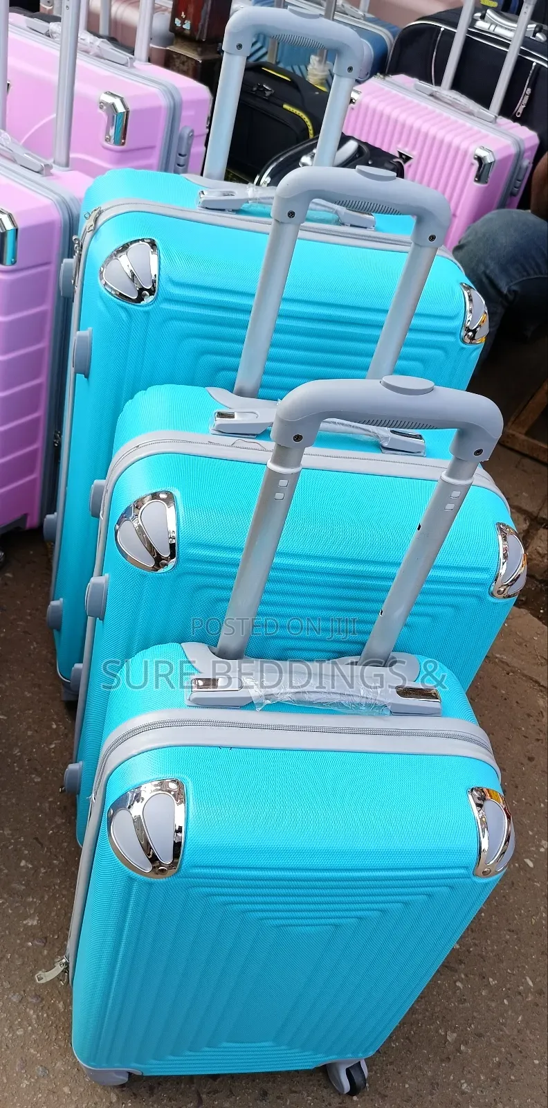 VIP 3pcs Plastic Suitcases Set