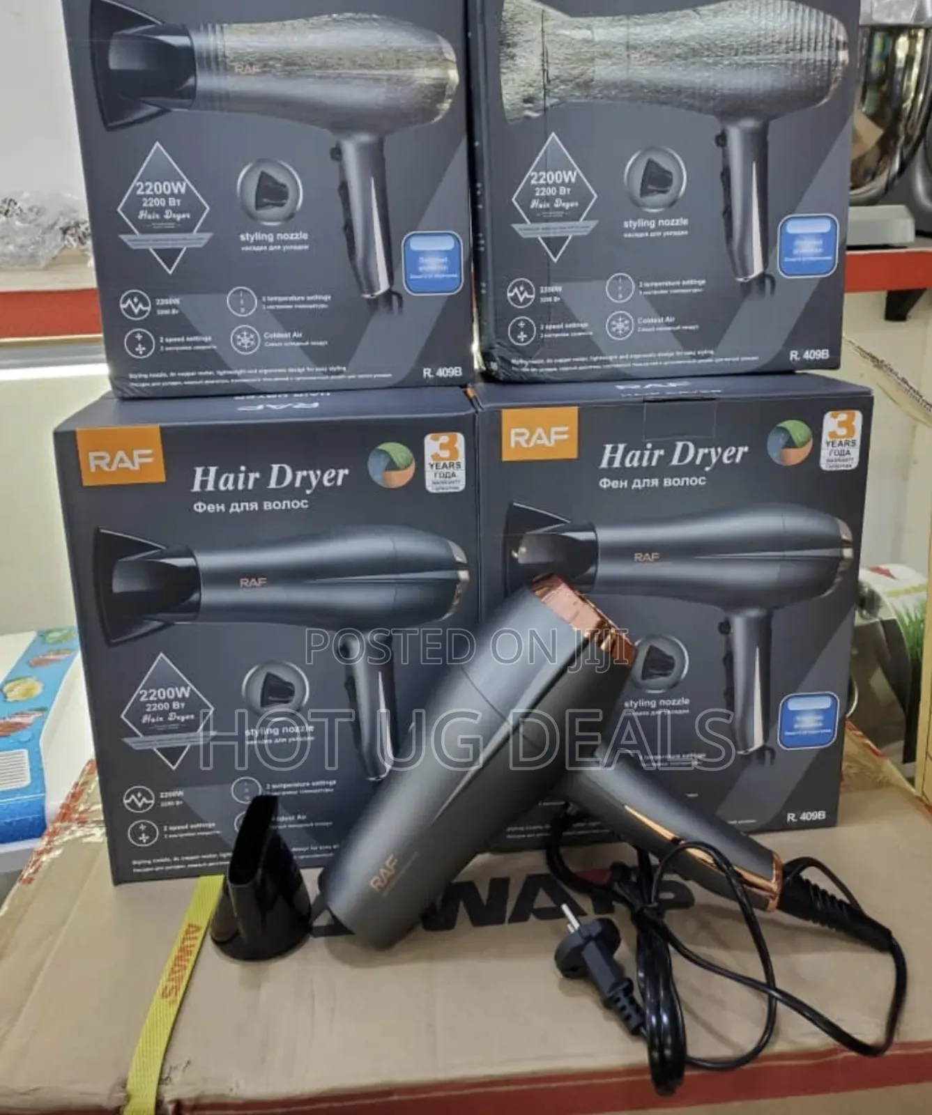 Raf Pro Speed Hair Dryer 2200 Watts-Multi
