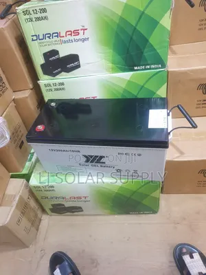 Jyc Gel Solar Battery 200ah
